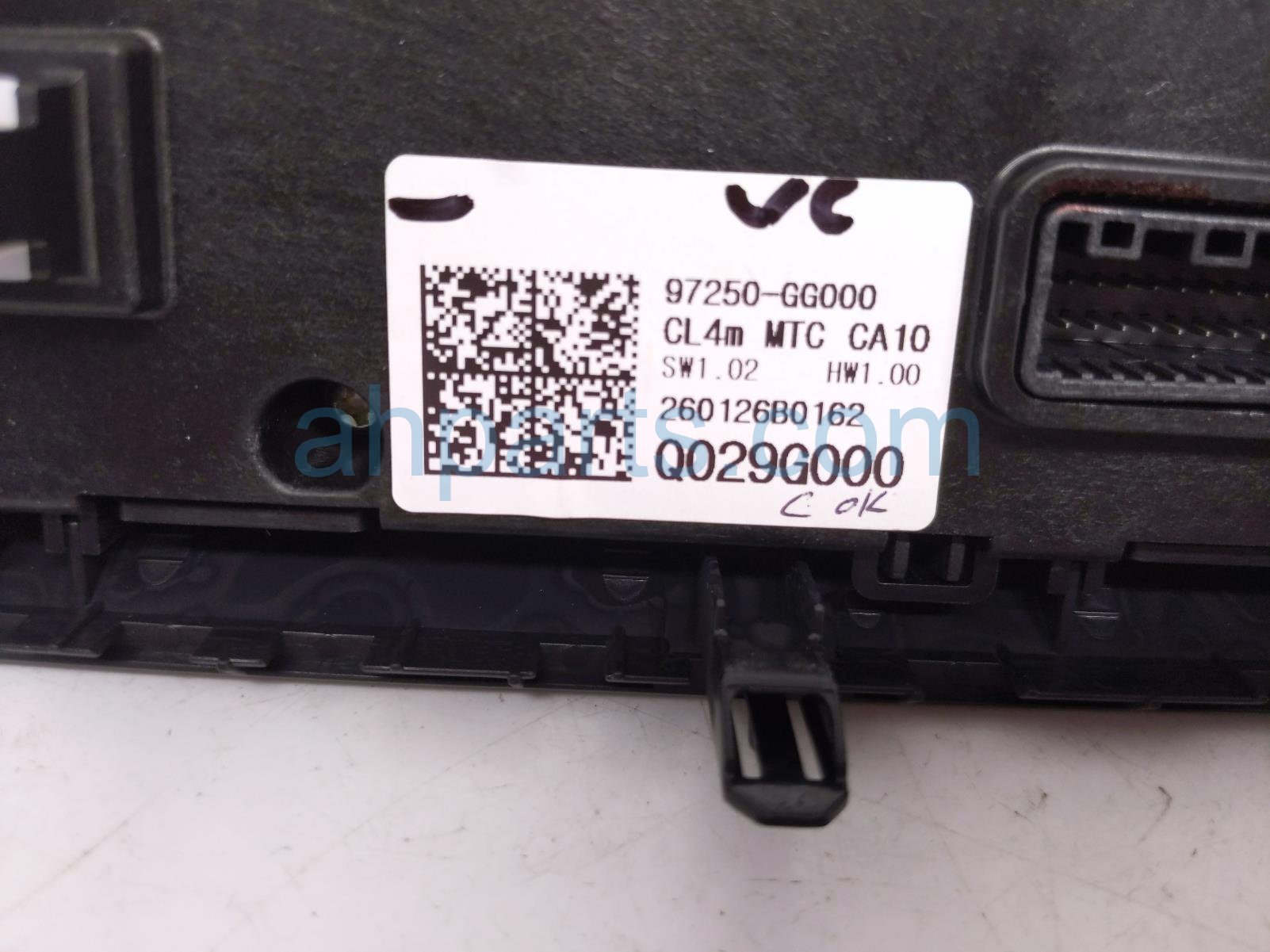2026 Kia K4 Temperature Climate Heater/ac Control(on Dash) 97250 GG000RBQ Replacement 2026 Kia K4 Temperature Climate Heater/ac Control(on Dash) 97250 GG000RBQ Replacement thumbnail