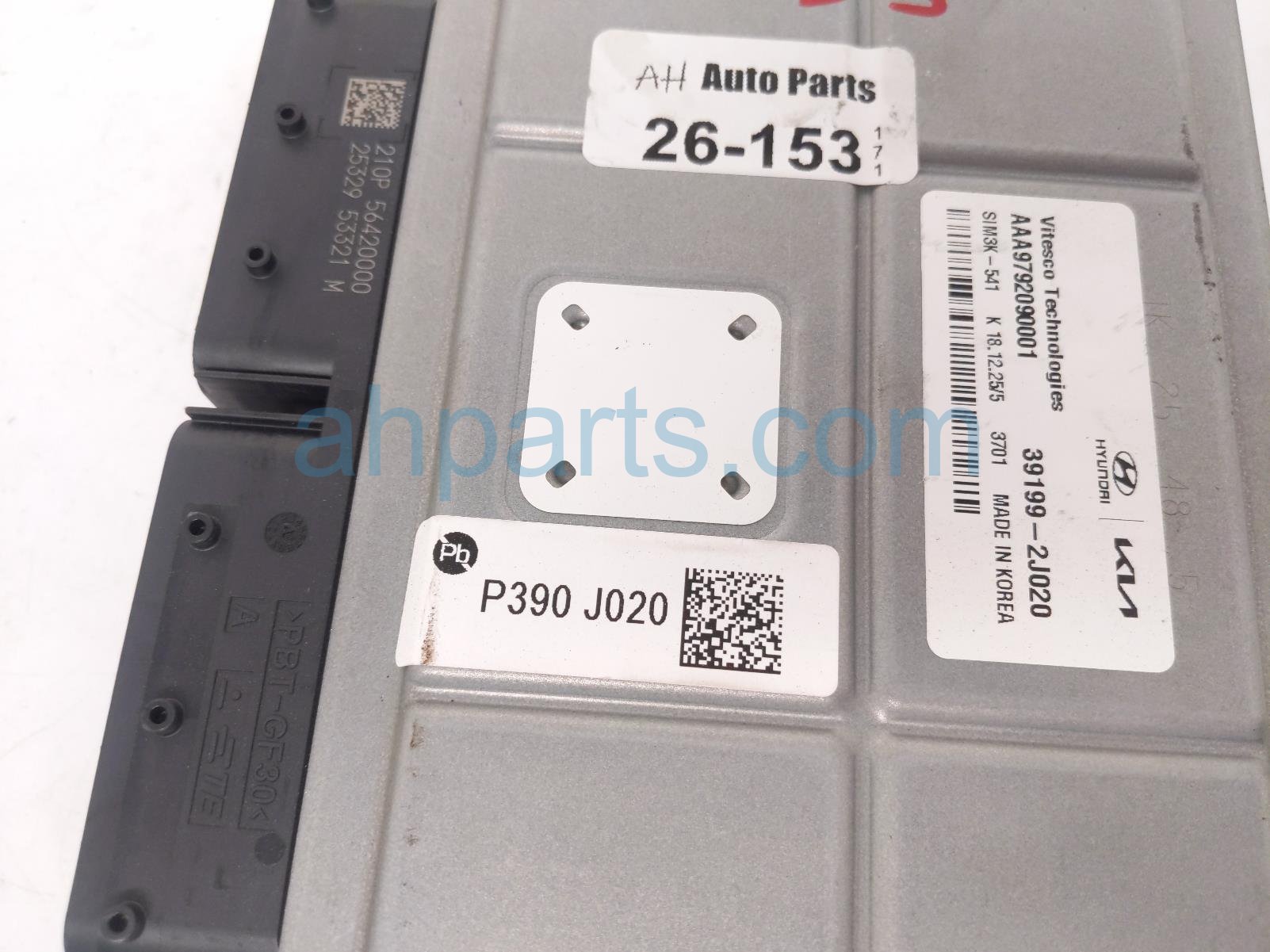 2026 Kia K4 Ecu Control Module / Engine Computer Unit At 39199 2J020 Replacement 2026 Kia K4 Ecu Control Module / Engine Computer Unit At 39199 2J020 Replacement thumbnail