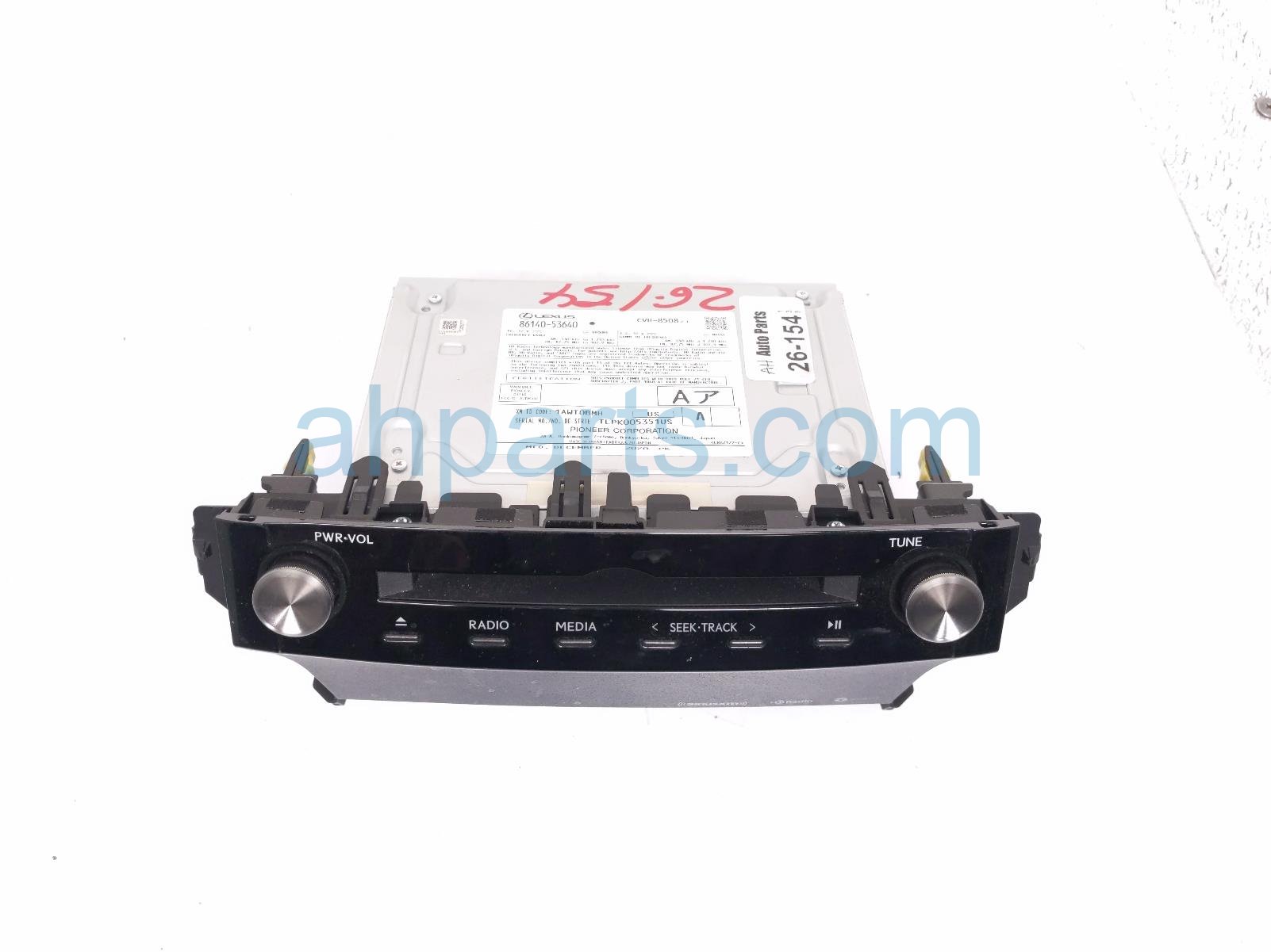 Lexus AUDIO/RADIO RECEIVER