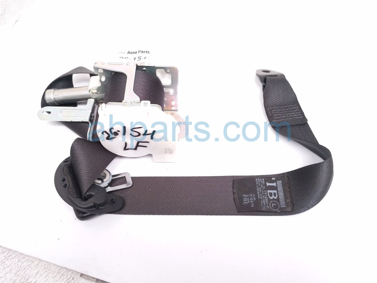 Lexus FR/LH SEAT BELT - BLACK