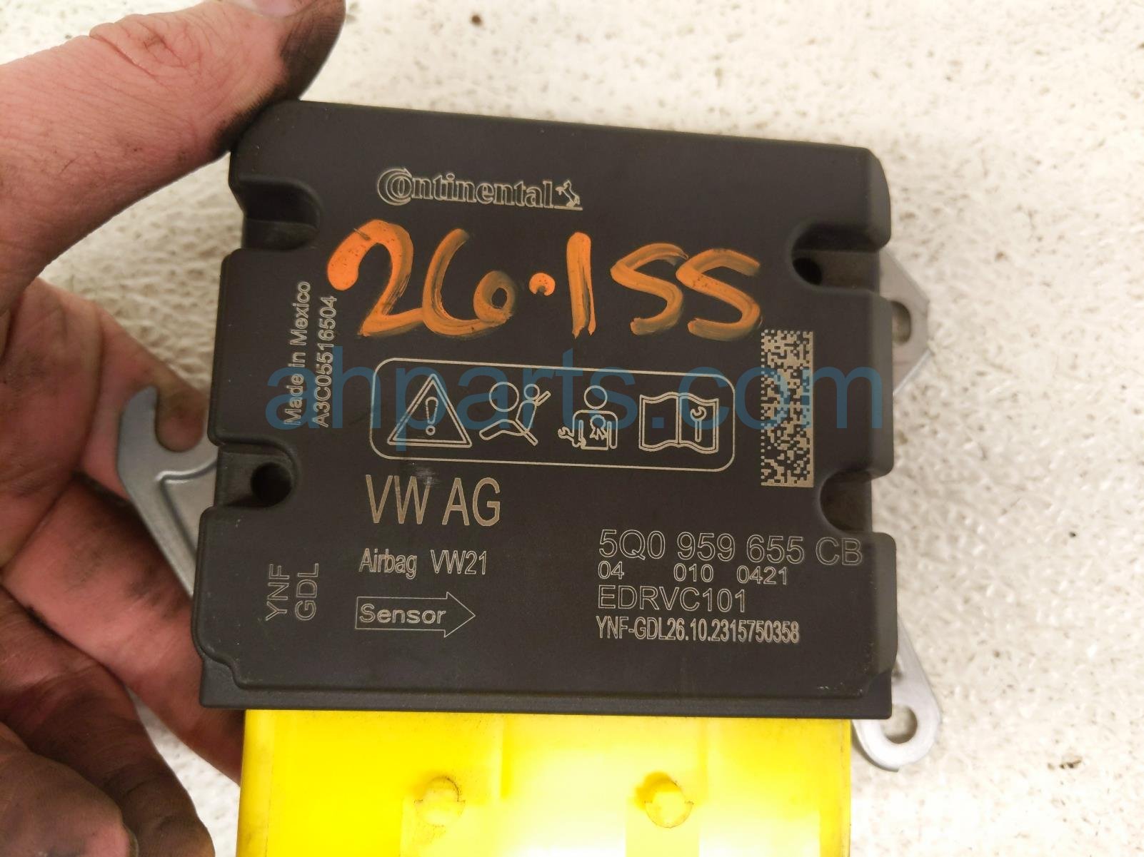 2024 Volkswagen Tiguan Srs Airbag Computer 4 Blown Ab 5Q0 959 655 CB Replacement 2024 Volkswagen Tiguan Srs Airbag Computer 4 Blown Ab 5Q0 959 655 CB Replacement thumbnail