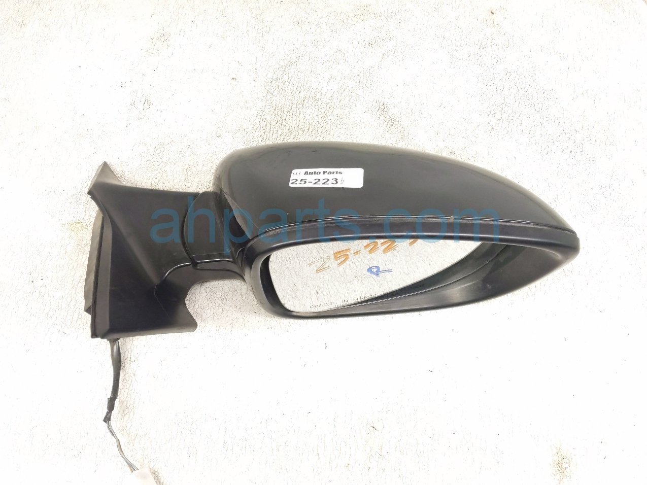 $150 Honda RH SIDE VIEW MIRROR - BLACK