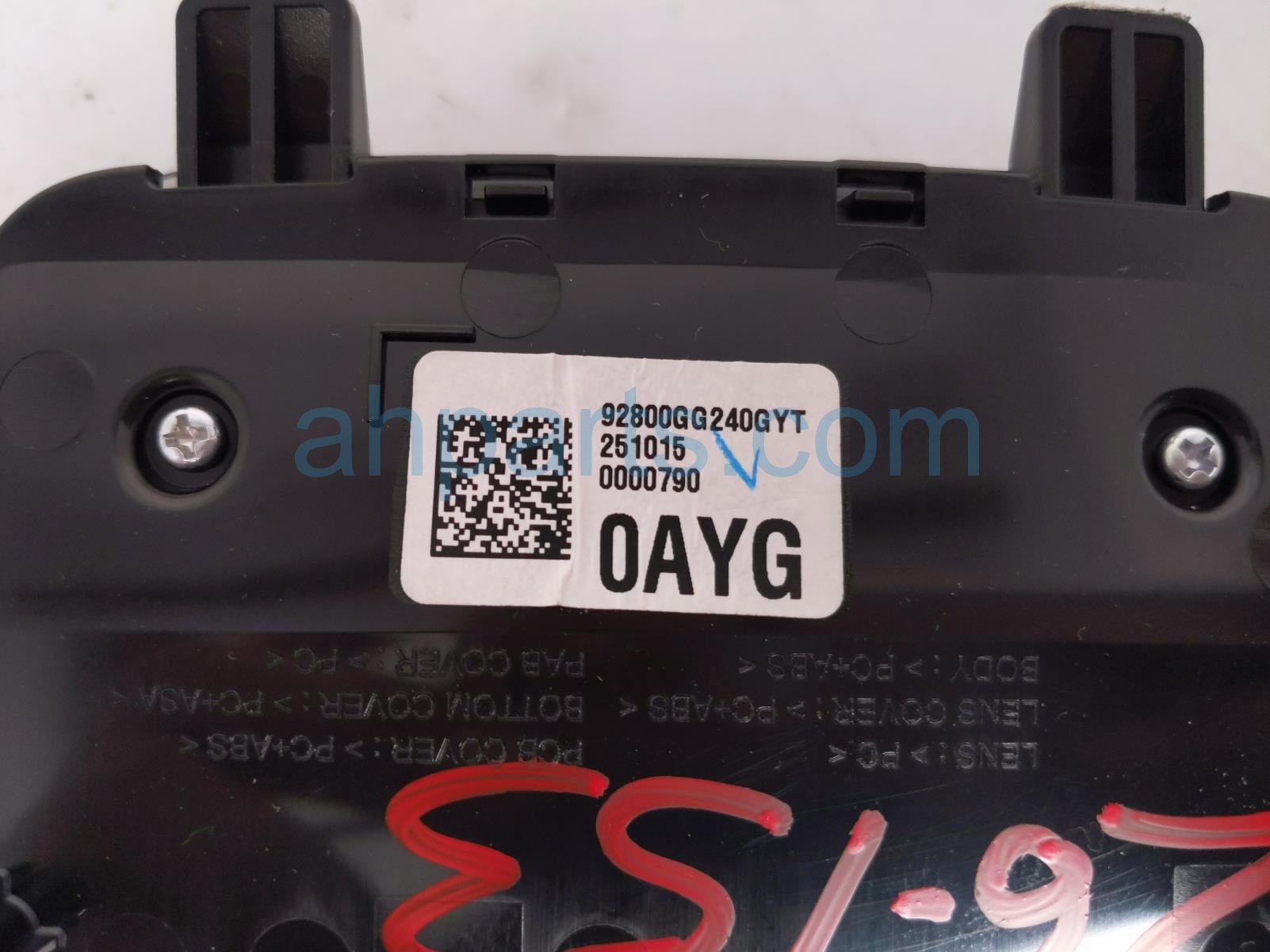 2026 Kia K4 Overhead Console / Map Lt Blk 92800 GG240GYT Replacement 2026 Kia K4 Overhead Console / Map Lt Blk 92800 GG240GYT Replacement thumbnail