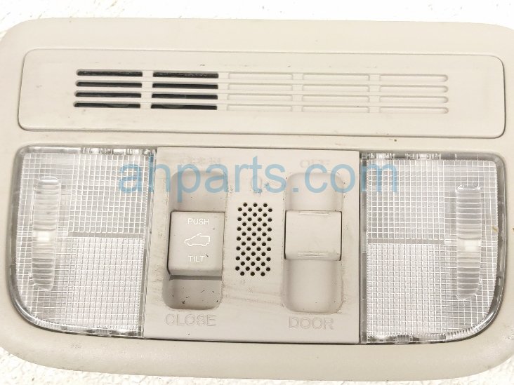 Honda ROOF CONSOLE / MAP LT W/SUN SW -GRY