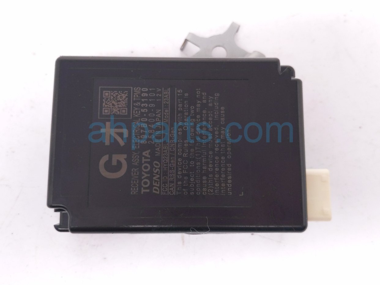 Lexus ELECTRICAL KEYS & TPMS RECEIVER