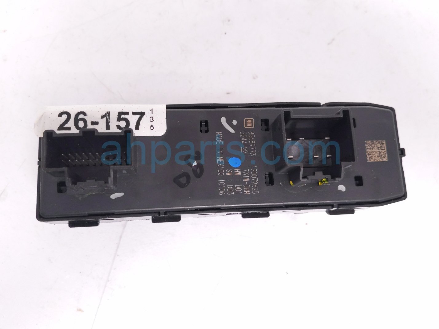 2026 Chevy Equinoxev Power / Master Window Control Switch 85689773 Replacement 2026 Chevy Equinoxev Power / Master Window Control Switch 85689773 Replacement thumbnail