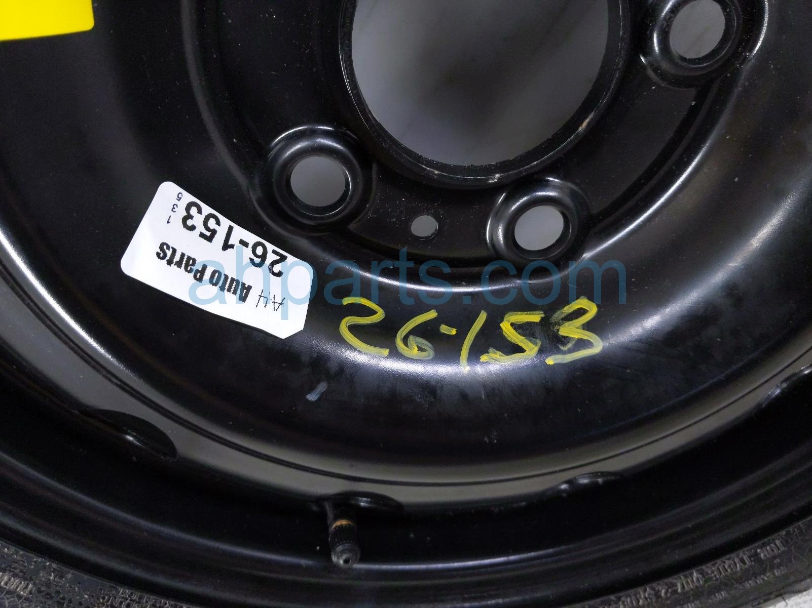 2026 Kia K4 Rim T125/80d15 Spare Donut Wheel+tire 52910 B0950 Replacement 2026 Kia K4 Rim T125/80d15 Spare Donut Wheel+tire 52910 B0950 Replacement thumbnail