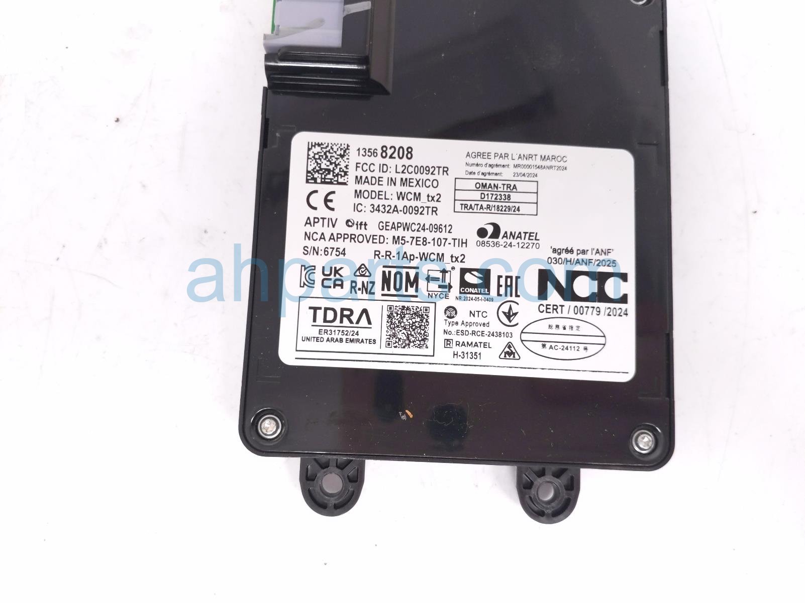 2026 Chevy Equinoxev Wireless Control Module 13568208 Replacement 2026 Chevy Equinoxev Wireless Control Module 13568208 Replacement thumbnail