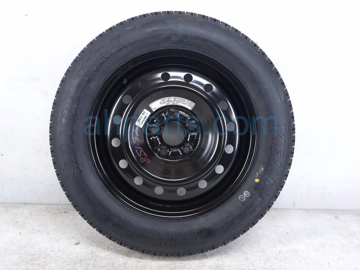 Honda T155/90D17 SPARE DONUT WHEEL + TIRE