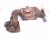 2018 Toyota Sienna Catalytic Front Exhaust Manifold W/conv 3.5l 17150 0P331 Replacement 2018 Toyota Sienna Catalytic Front Exhaust Manifold W/conv 3.5l 17150 0P331 Replacement thumbnail