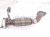 2026 Kia K4 Front Exhaust Pipe W/flex 2.0l Fwd 28610 AB420 Replacement 2026 Kia K4 Front Exhaust Pipe W/flex 2.0l Fwd 28610 AB420 Replacement thumbnail