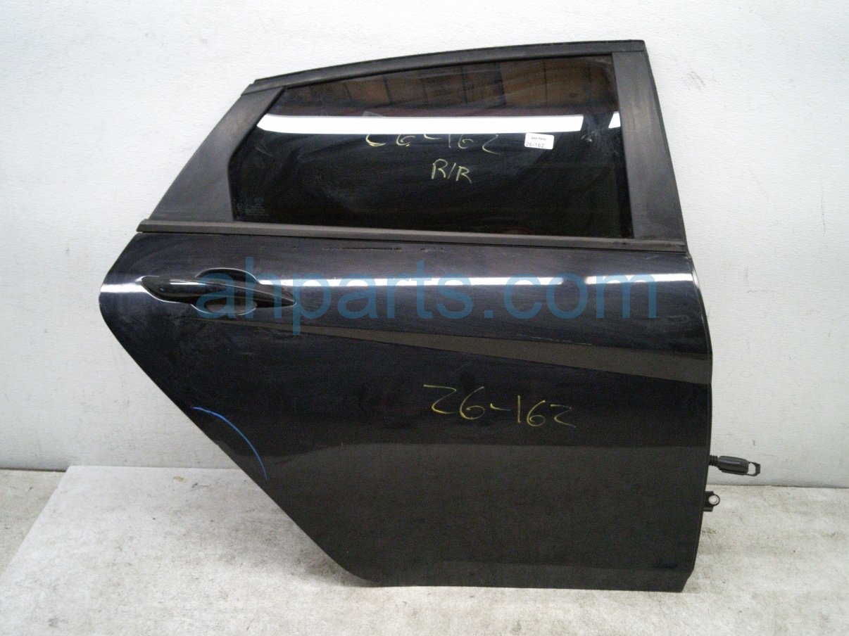 Hyundai RR/RH DOOR - BLACK - NO INSIDE TRIM