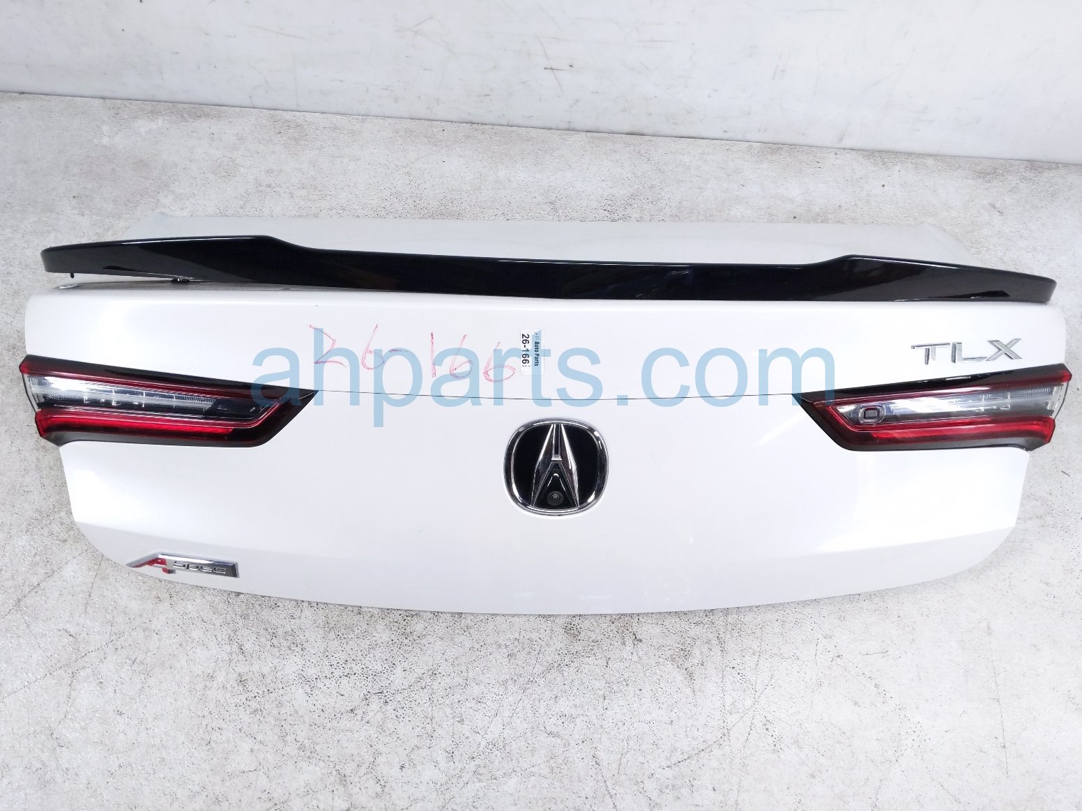 $1175 Acura TRUNK / DECKLID - WHITE