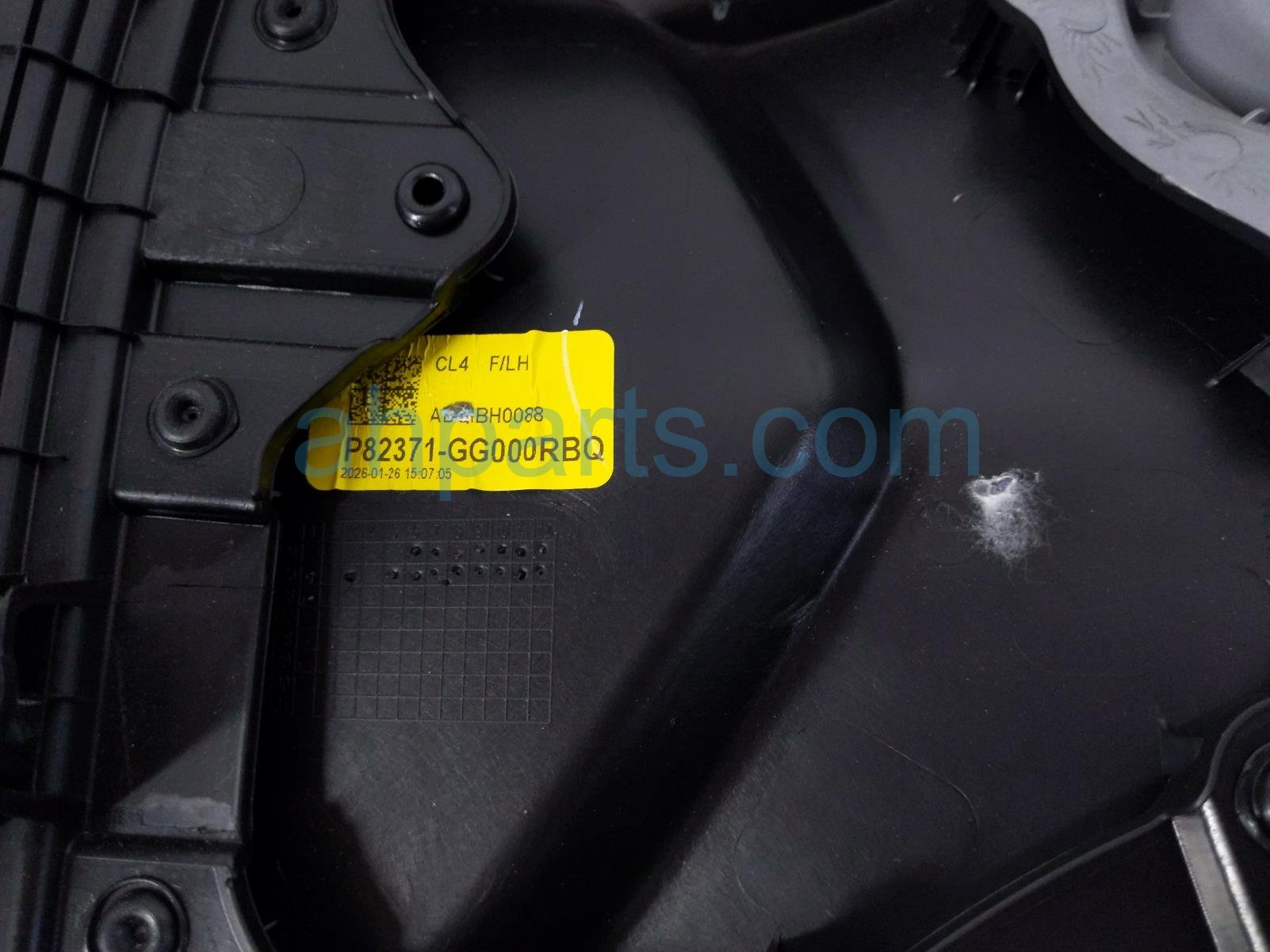 2026 Kia K4 Trim / Liner Front Driver Interior Door Panel Black 82307 GG300D6T Replacement 2026 Kia K4 Trim / Liner Front Driver Interior Door Panel Black 82307 GG300D6T Replacement thumbnail