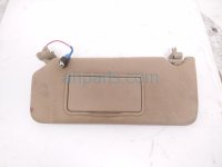 Honda LH SUN VISOR - TAN Honda LH SUN VISOR - TAN