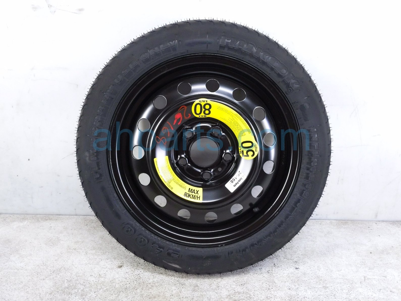 T125/80D16 SPARE TIRE DONUT WHEEL