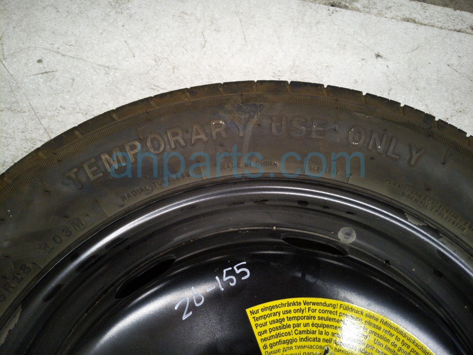 2024 Volkswagen Tiguan Rim T145/85r18 Spare Donut Wheel & Tire 5N0 601 027 F 03C Replacement 2024 Volkswagen Tiguan Rim T145/85r18 Spare Donut Wheel & Tire 5N0 601 027 F 03C Replacement thumbnail