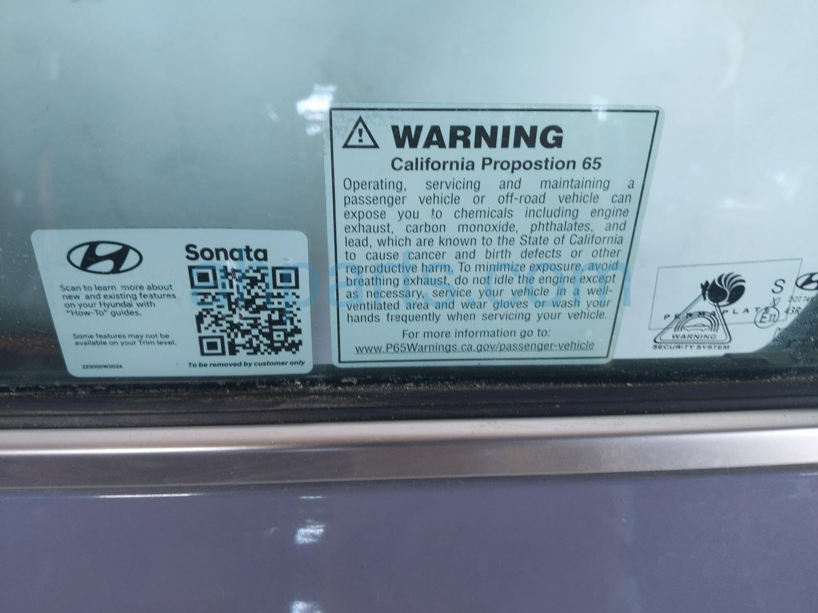 2024 Hyundai Sonata Front Driver Door Blue No Mirror/trim 76003 L1520 Replacement 2024 Hyundai Sonata Front Driver Door Blue No Mirror/trim 76003 L1520 Replacement thumbnail
