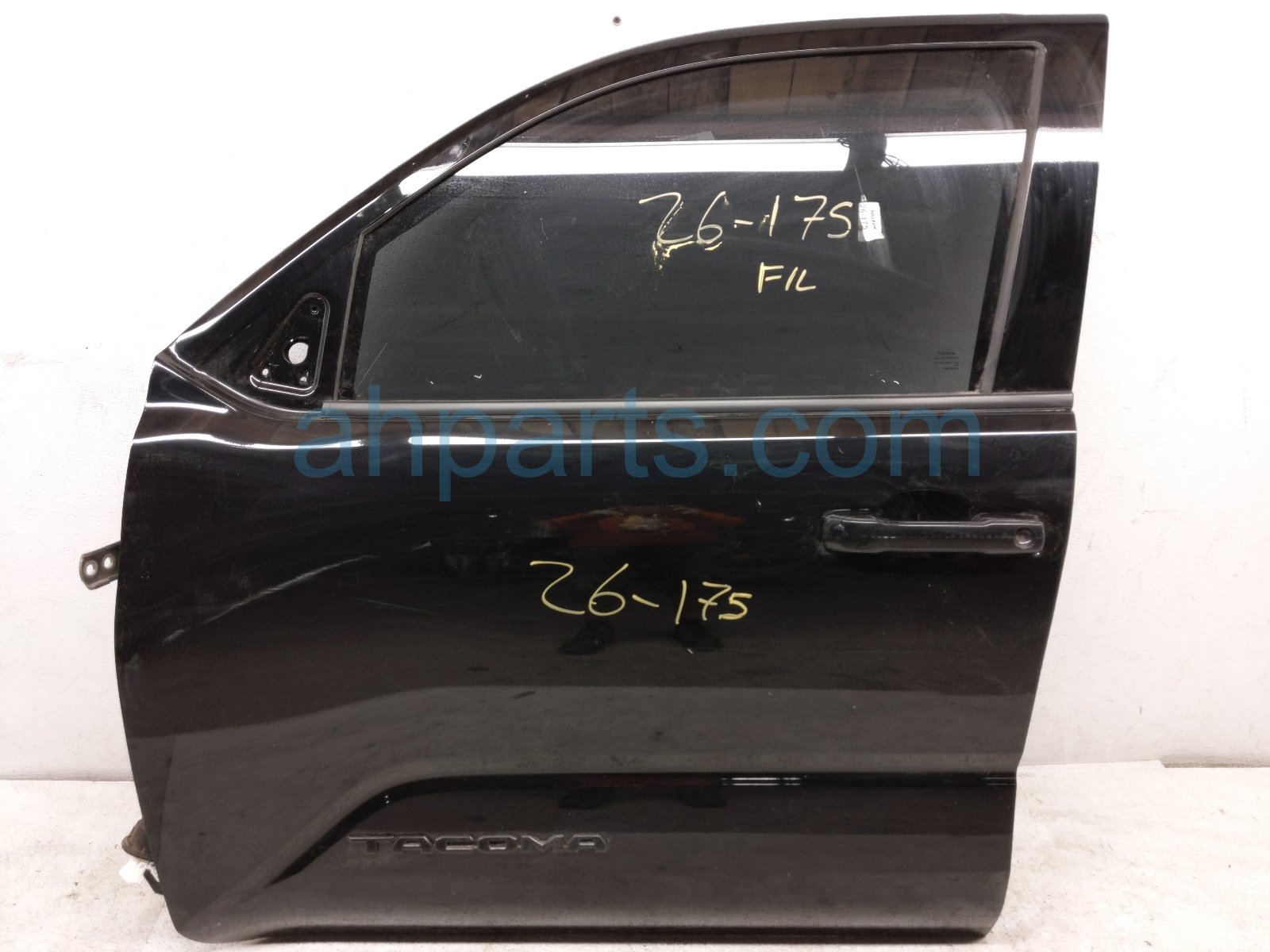 $1200 Toyota FR/LH DOOR - BLACK - NO MIRROR/TRIM $1200 Toyota FR/LH DOOR - BLACK - NO MIRROR/TRIM