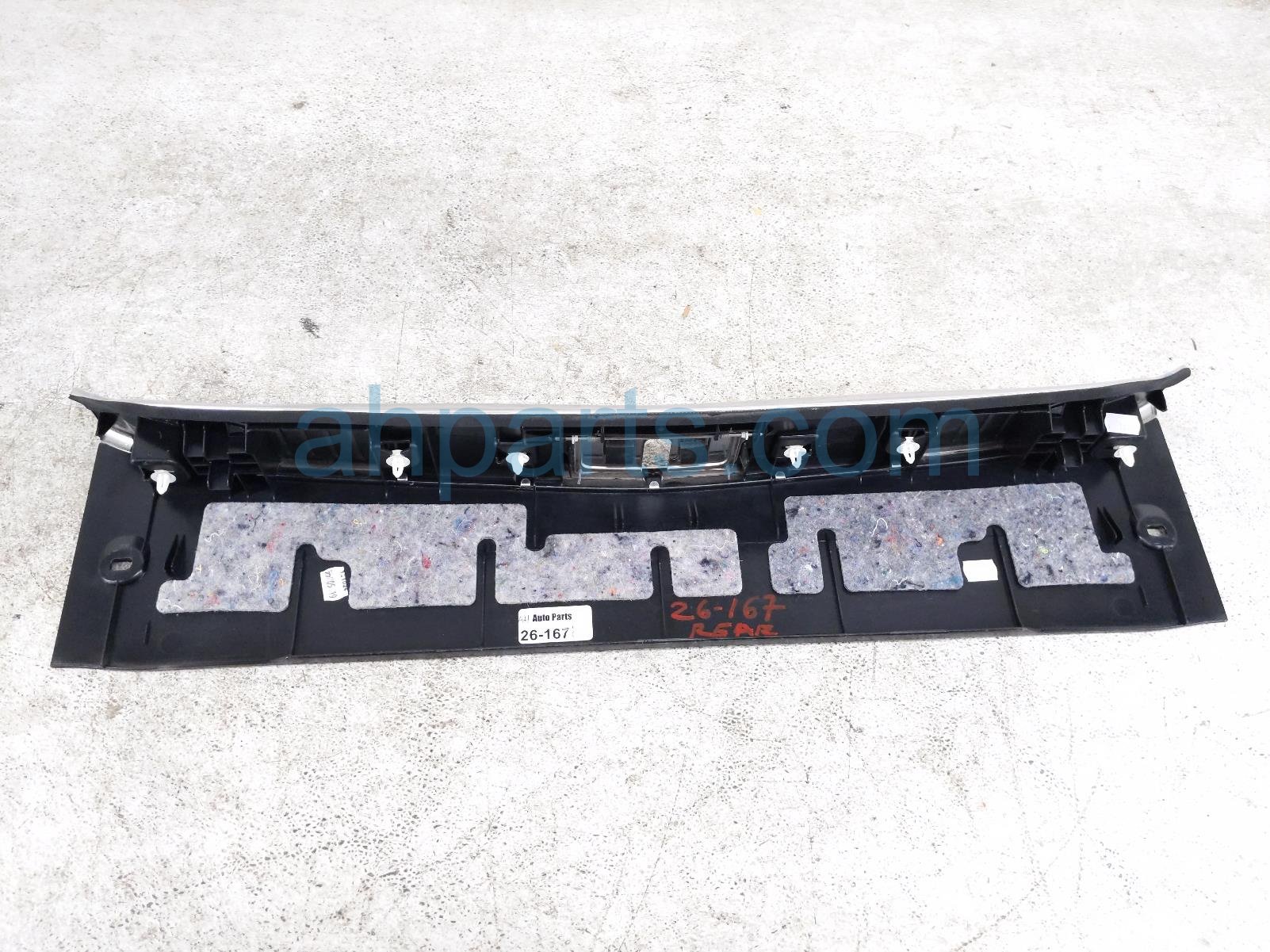 2020 Mercedes S560 Rear Trunk Sill Scuff Plate Tan 222 690 24 04 Replacement 2020 Mercedes S560 Rear Trunk Sill Scuff Plate Tan 222 690 24 04 Replacement thumbnail