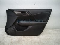 Honda FR/RH INTERIOR DOOR PANEL - BLACK Honda FR/RH INTERIOR DOOR PANEL - BLACK