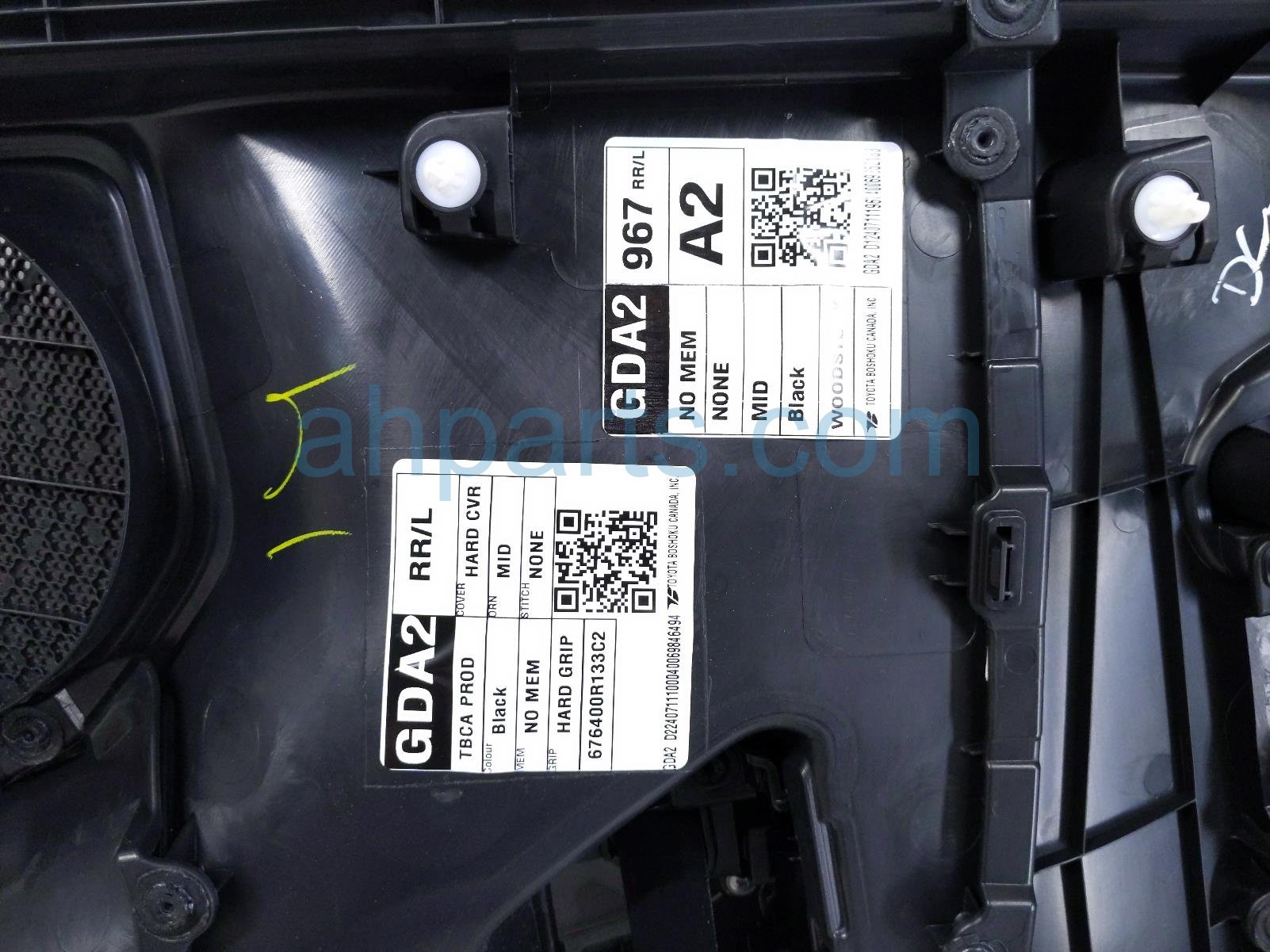 2024 Toyota Rav 4 Trim / Liner Rear Driver Interior Door Panel Black 67640 0R133 C2 Replacement 2024 Toyota Rav 4 Trim / Liner Rear Driver Interior Door Panel Black 67640 0R133 C2 Replacement thumbnail