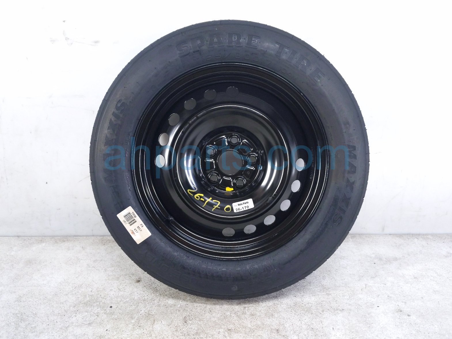 2024 Toyota Rav 4 Rim T165/80d17 Spare Donut Wheel + Tire 4261B 0R010 Replacement 2024 Toyota Rav 4 Rim T165/80d17 Spare Donut Wheel + Tire 4261B 0R010 Replacement thumbnail