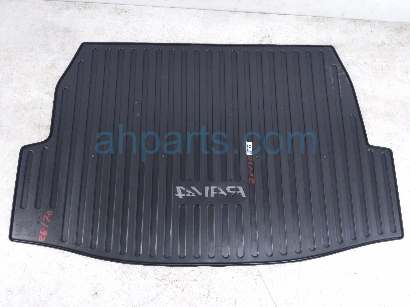 $65 Toyota REAR CARGO FLOOR LINER MAT - BLK $65 Toyota REAR CARGO FLOOR LINER MAT - BLK