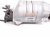2022 Honda Odyssey Manifold Front Exhaust Converter 3.5l Fwd 18180 5MR A01 Replacement 2022 Honda Odyssey Manifold Front Exhaust Converter 3.5l Fwd 18180 5MR A01 Replacement thumbnail