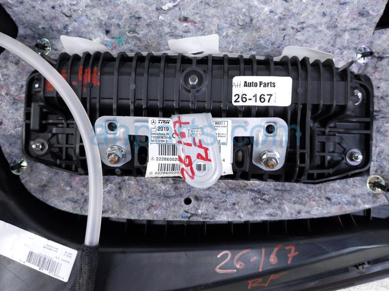 2020 Mercedes S560 Dashboard W/ Airbag Tan 217 680 93 01 1B55 Replacement 2020 Mercedes S560 Dashboard W/ Airbag Tan 217 680 93 01 1B55 Replacement thumbnail