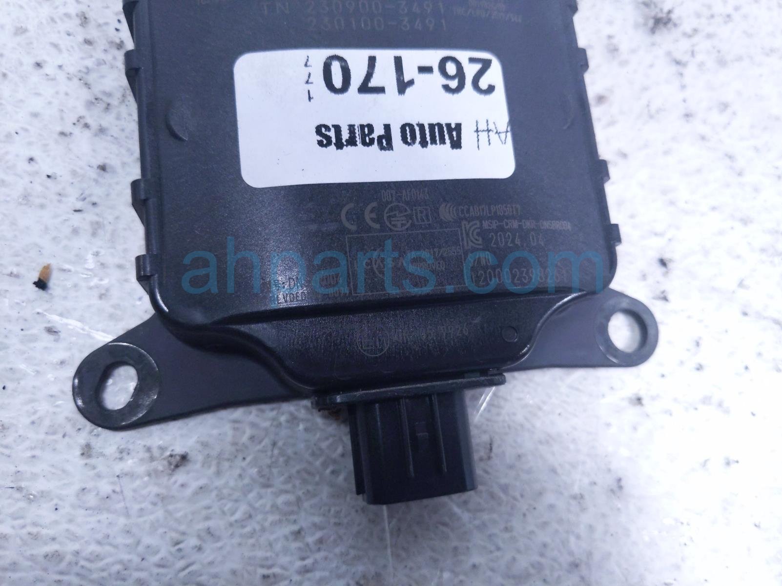 2024 Toyota Rav 4 Rear Driver Blind Spot Radar Sensor 88162 0R033 Replacement 2024 Toyota Rav 4 Rear Driver Blind Spot Radar Sensor 88162 0R033 Replacement thumbnail