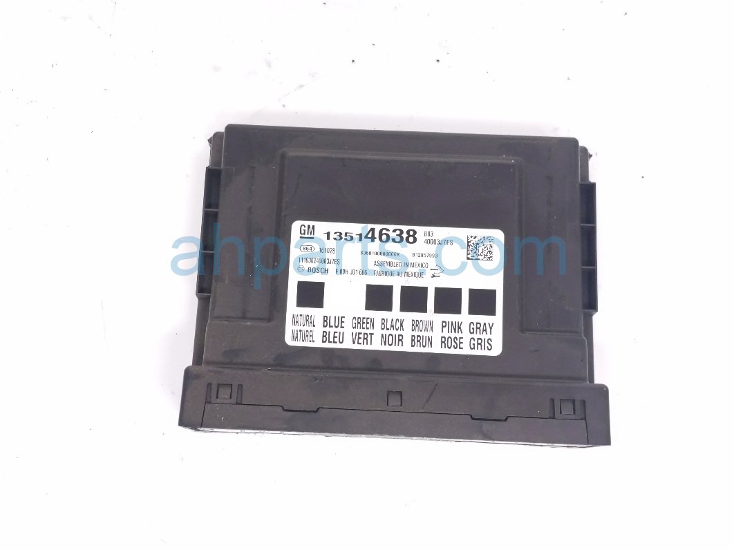 2017 Chevy Malibu Body Control Module 13534187 Replacement 2017 Chevy Malibu Body Control Module 13534187 Replacement thumbnail