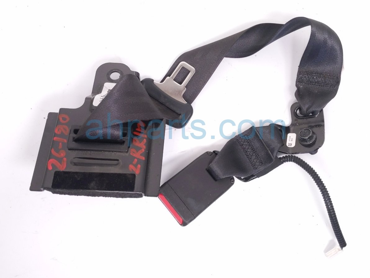 $40 Honda 2ND ROW MID SEAT BELT - BLACK HYBRID