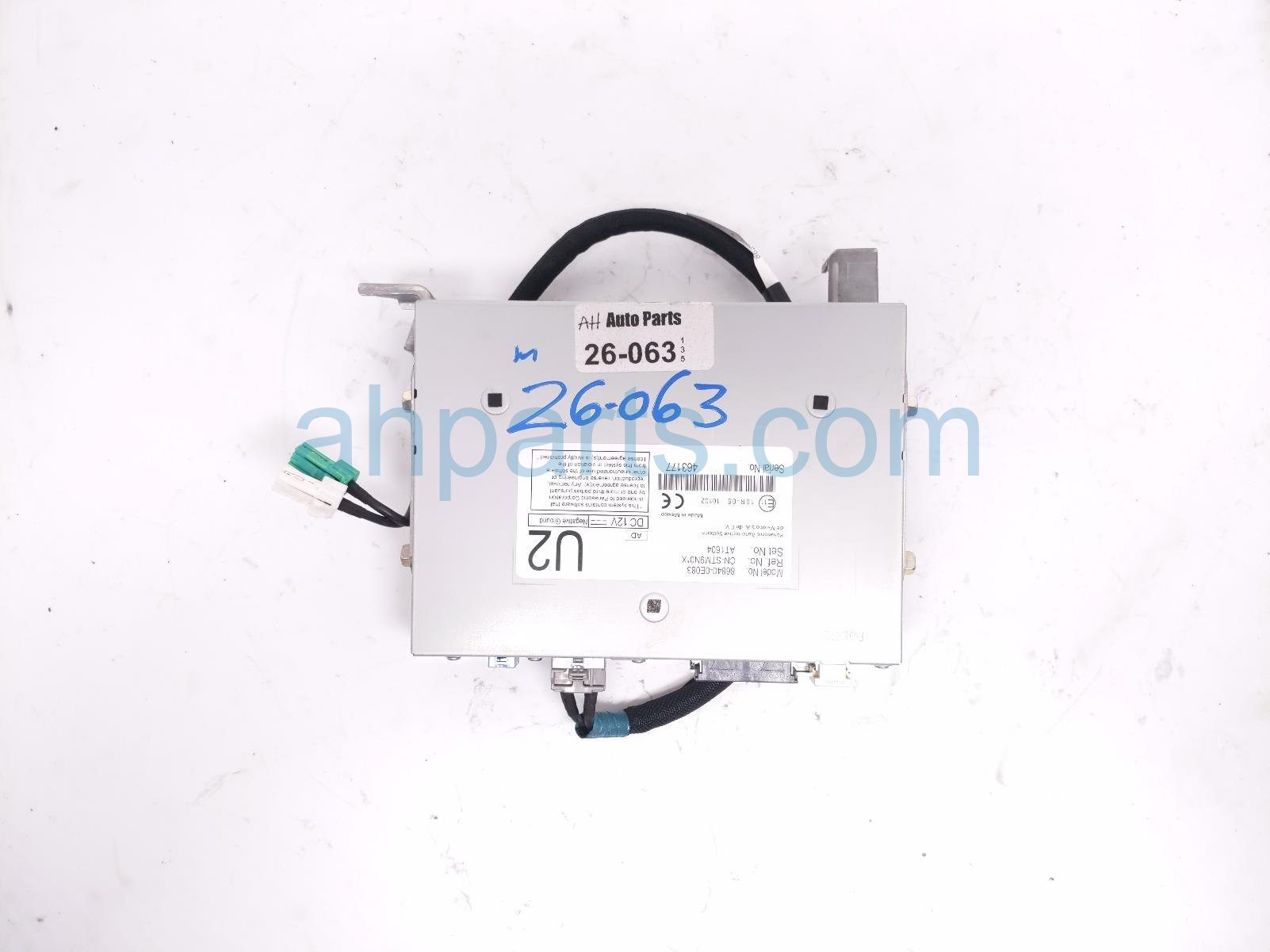 $150 Toyota NAVIGATION CONTROL MODULE