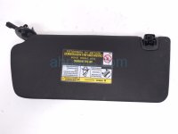 Toyota RH SUN VISOR - BLACK Toyota RH SUN VISOR - BLACK