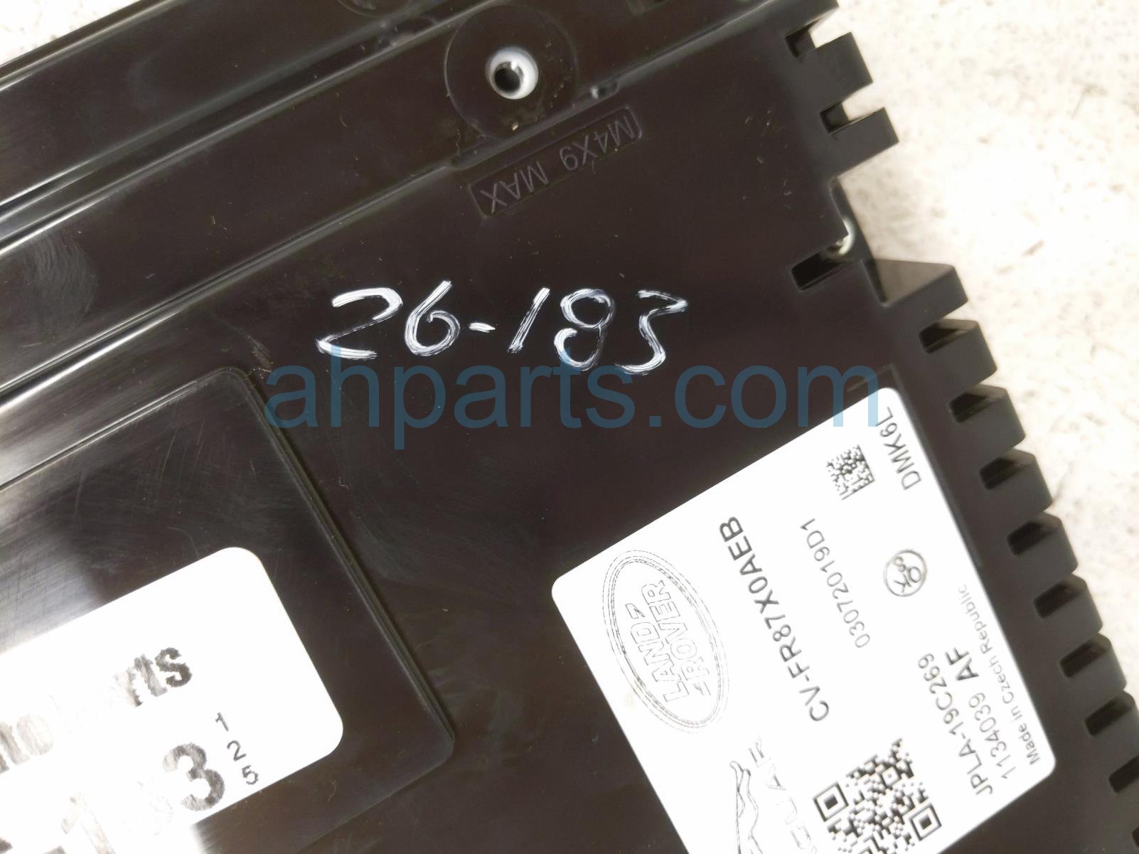 2020 Land Rover Range Rover Sport Temperature Climate Heater/ac Control(rear) JPLA 19C269 Replacement 2020 Land Rover Range Rover Sport Temperature Climate Heater/ac Control(rear) JPLA 19C269 Replacement thumbnail