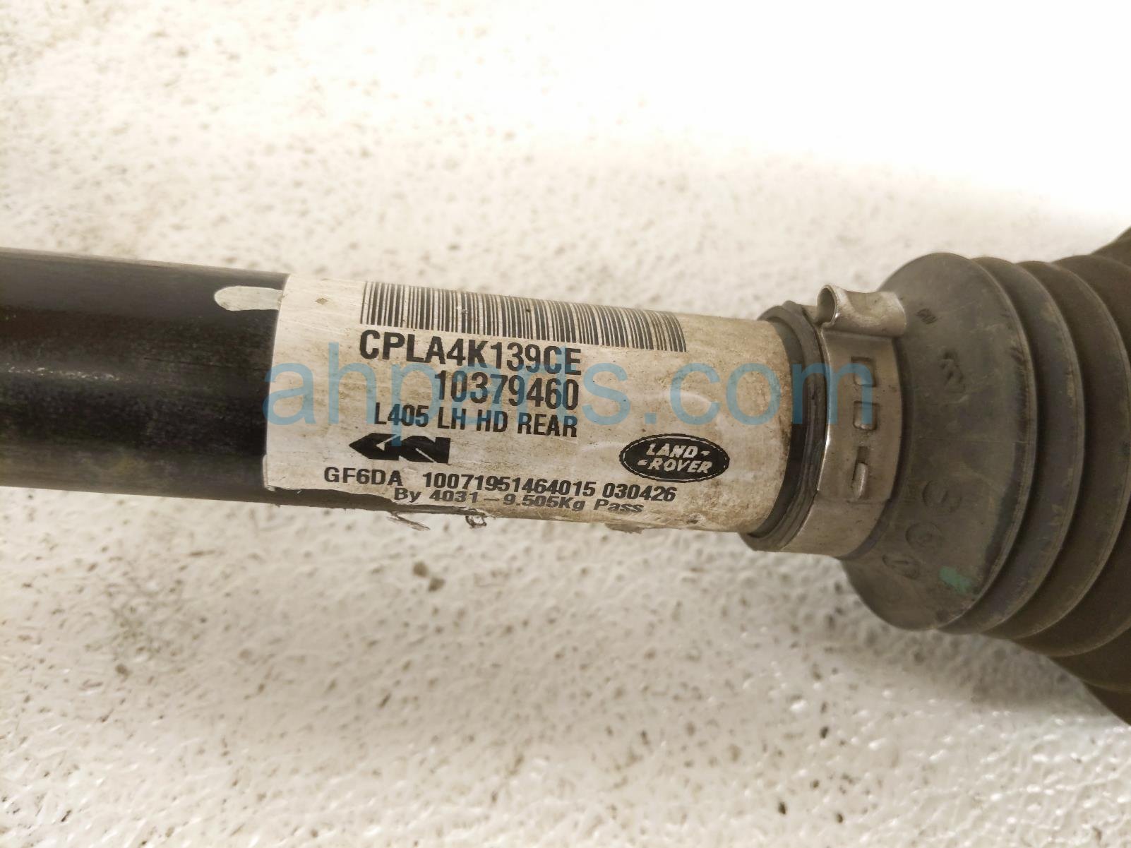 2020 Land Rover Range Rover Sport Rear Driver Cv Axle Drive Shaft LR161703 Replacement 2020 Land Rover Range Rover Sport Rear Driver Cv Axle Drive Shaft LR161703 Replacement thumbnail