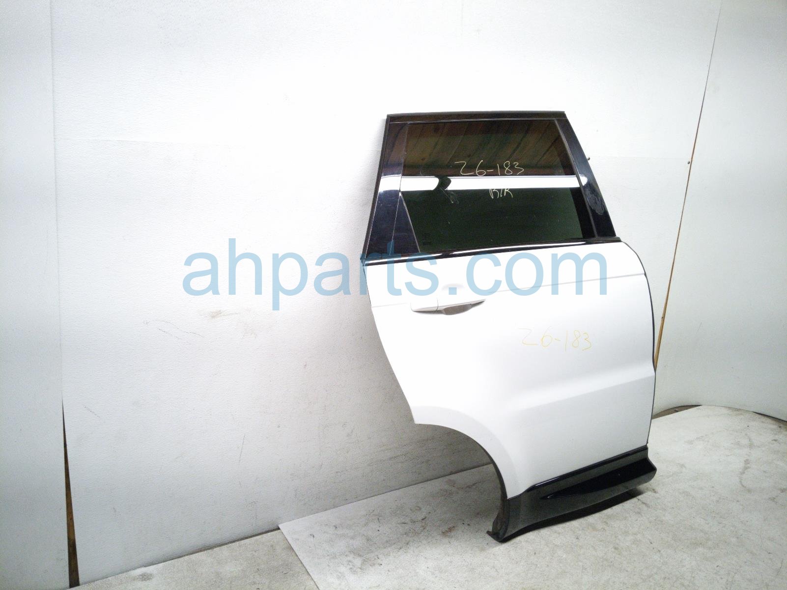 2020 Land Rover Range Rover Sport Rear Passenger Door White No Inside Trim LR044228 Replacement 2020 Land Rover Range Rover Sport Rear Passenger Door White No Inside Trim LR044228 Replacement thumbnail