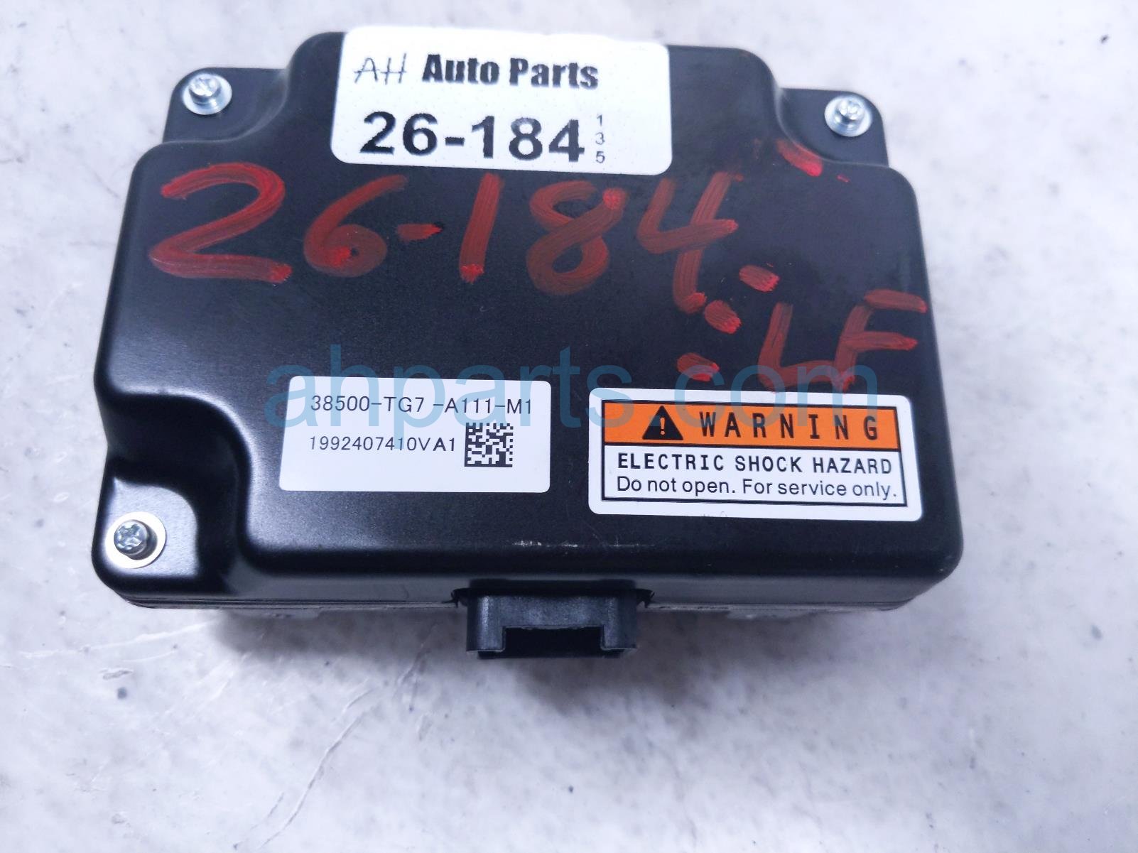 2020 Honda Pilot Ac Inverter Control Unit 3.5l Fwd 38500 TG7 A11 Replacement 2020 Honda Pilot Ac Inverter Control Unit 3.5l Fwd 38500 TG7 A11 Replacement thumbnail