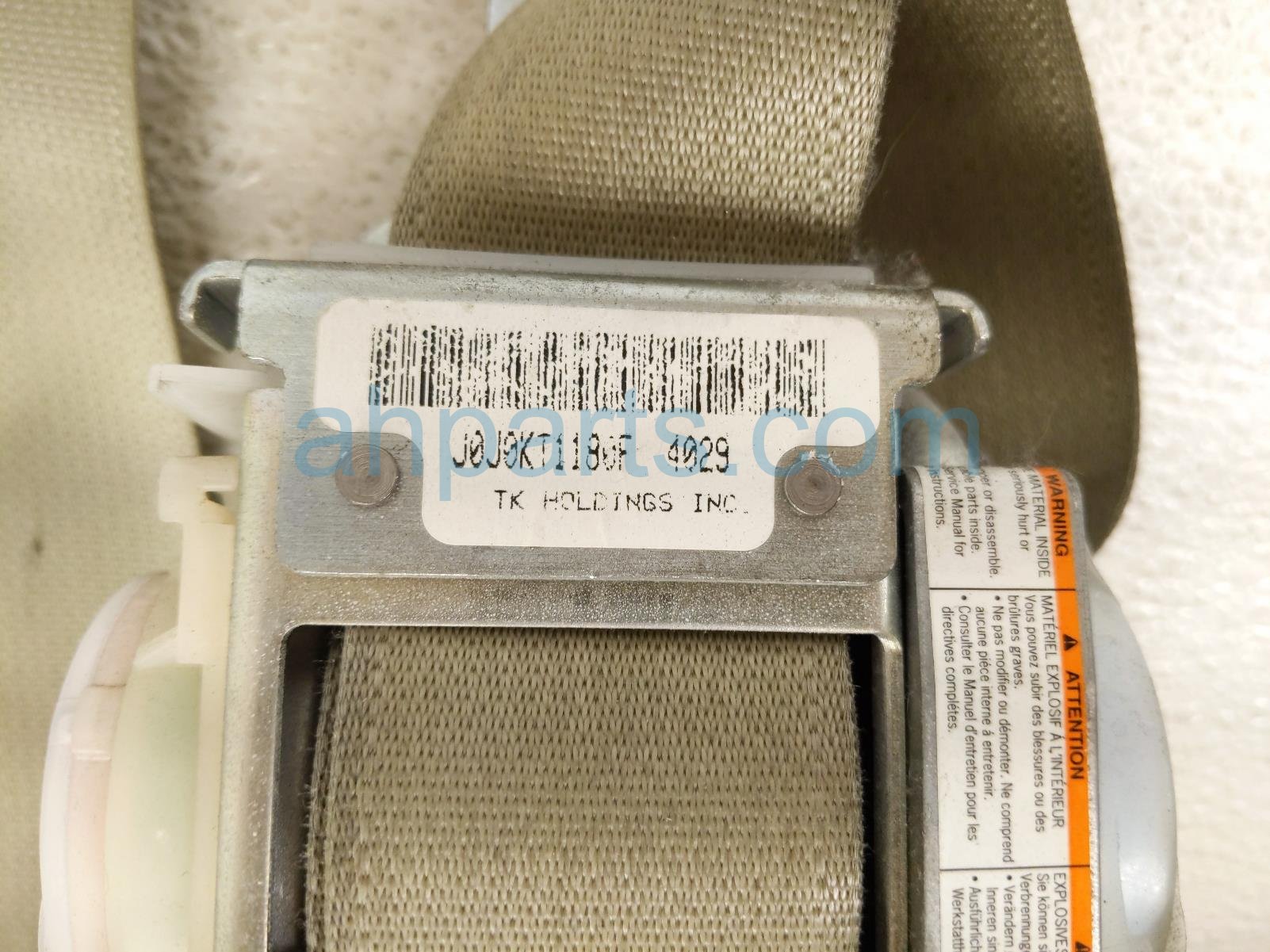 2014 Honda Accord Front Passenger Seat Belt Tan 04814 T2F A00ZD Replacement 2014 Honda Accord Front Passenger Seat Belt Tan 04814 T2F A00ZD Replacement thumbnail