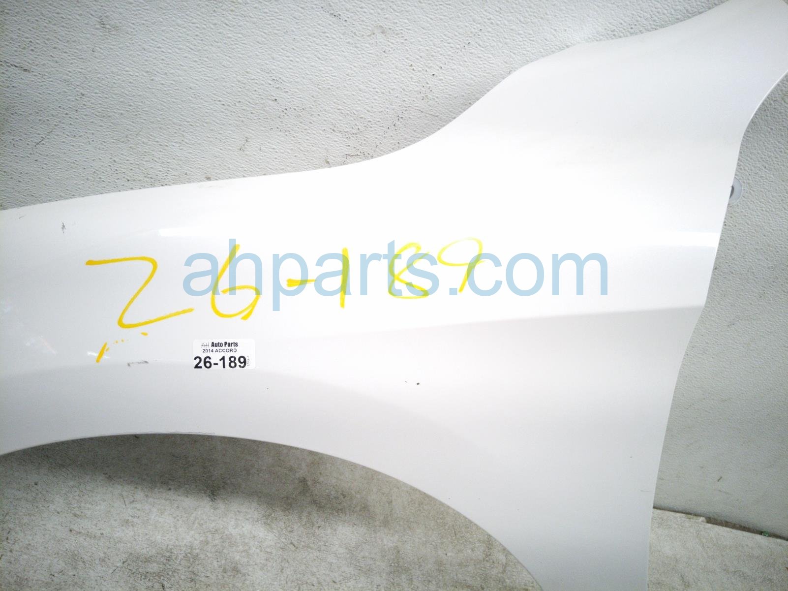 2014 Honda Accord Front Driver Fender White 60261 T2F A90ZZ Replacement 2014 Honda Accord Front Driver Fender White 60261 T2F A90ZZ Replacement thumbnail