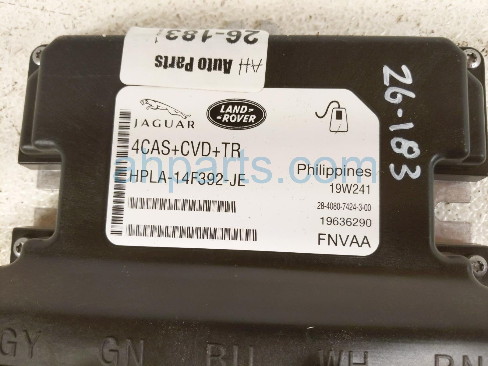 2020 Land Rover Range Rover Sport Air Suspension Body Control Module HPLA 14F392 JE Replacement 2020 Land Rover Range Rover Sport Air Suspension Body Control Module HPLA 14F392 JE Replacement thumbnail