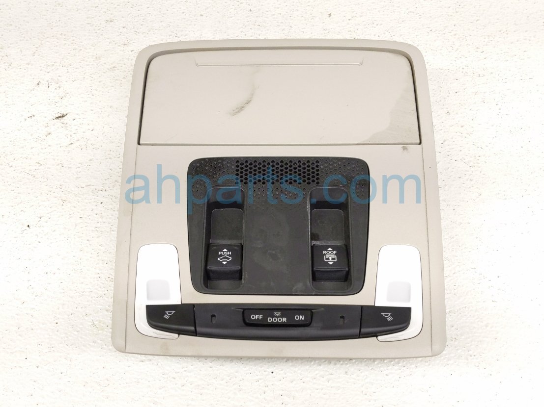 Honda ROOF CONSOLE / MAP LT W/SUN - BLK