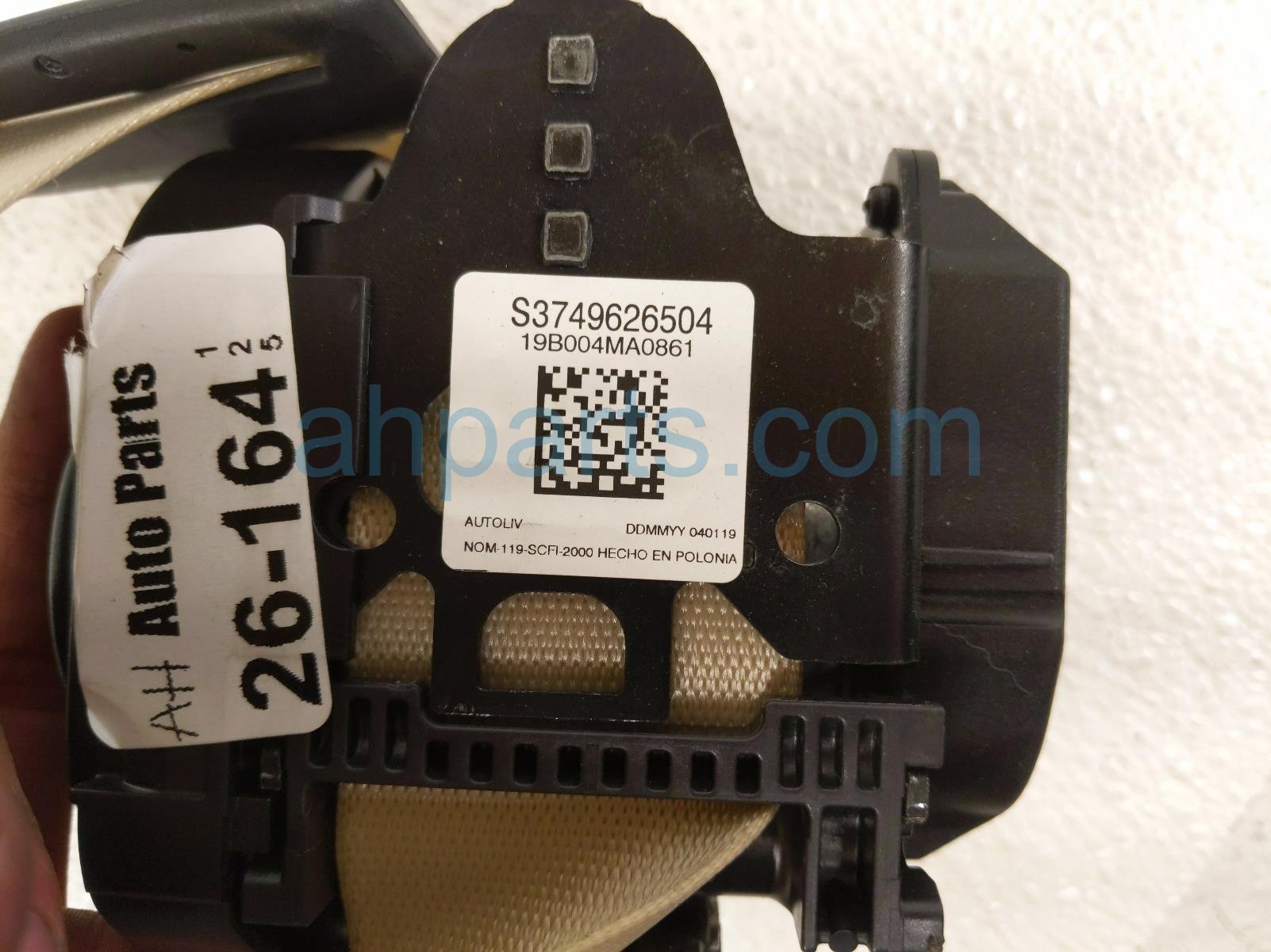 2019 BMW 330i Rear Driver Seat Belt Retractor Tan 72 11 8 076 377 Replacement 2019 BMW 330i Rear Driver Seat Belt Retractor Tan 72 11 8 076 377 Replacement thumbnail