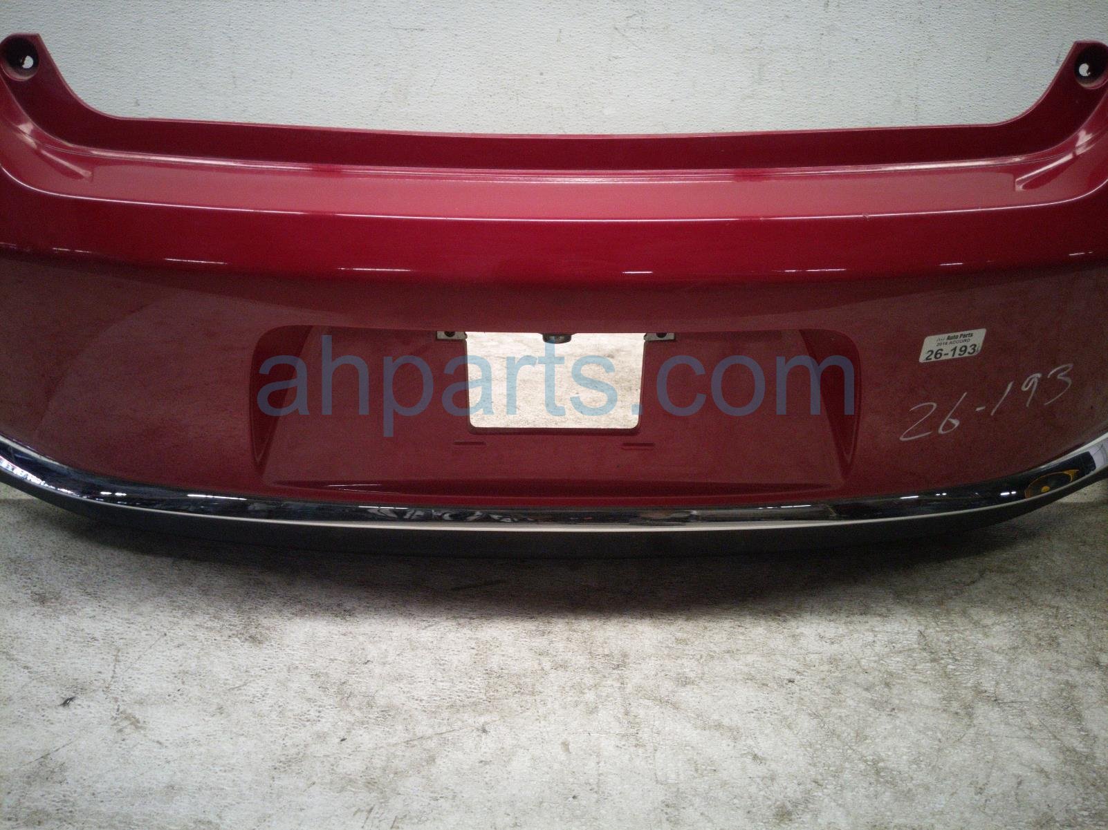 2016 Honda Accord Rear Bumper Cover Red 71501 T3L A50ZZ Replacement 2016 Honda Accord Rear Bumper Cover Red 71501 T3L A50ZZ Replacement thumbnail