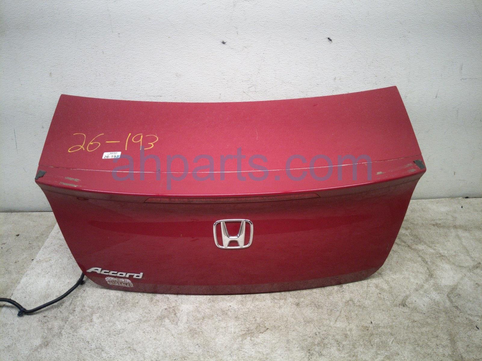 Honda TRUNK / DECKLID - RED