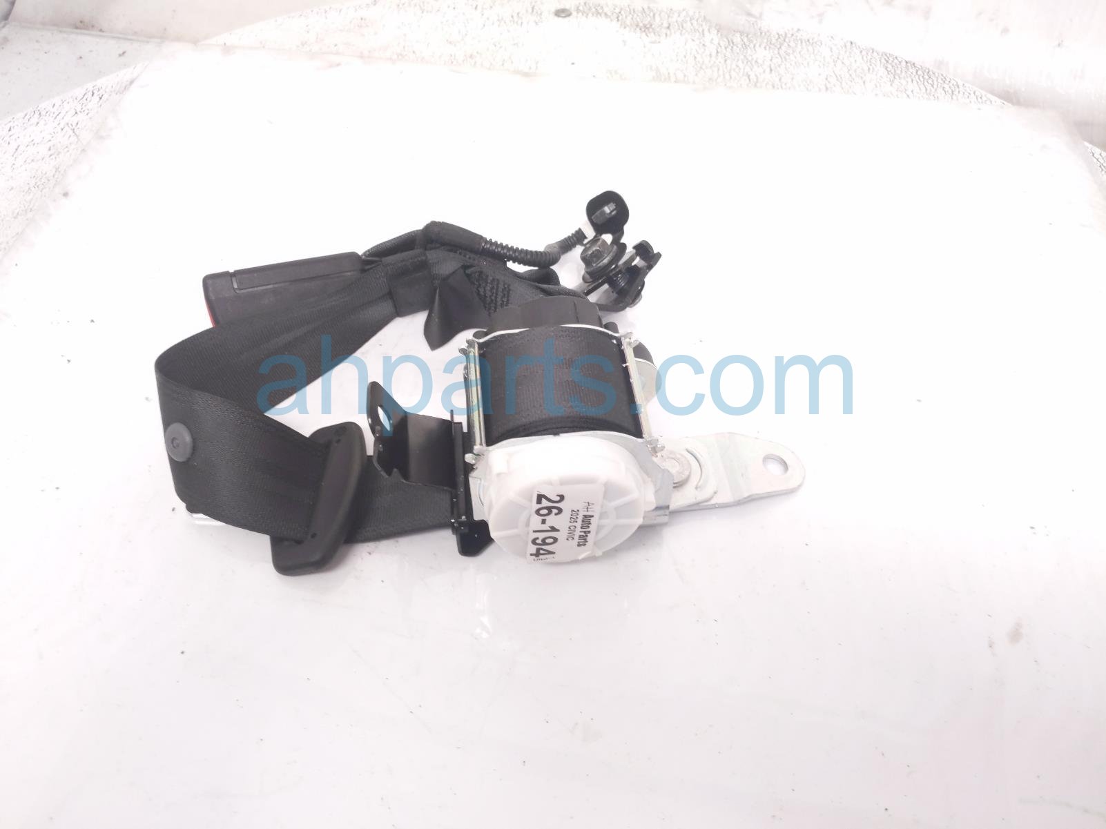 Honda 2ND MID SEAT BELT RETRACTOR - BLACK