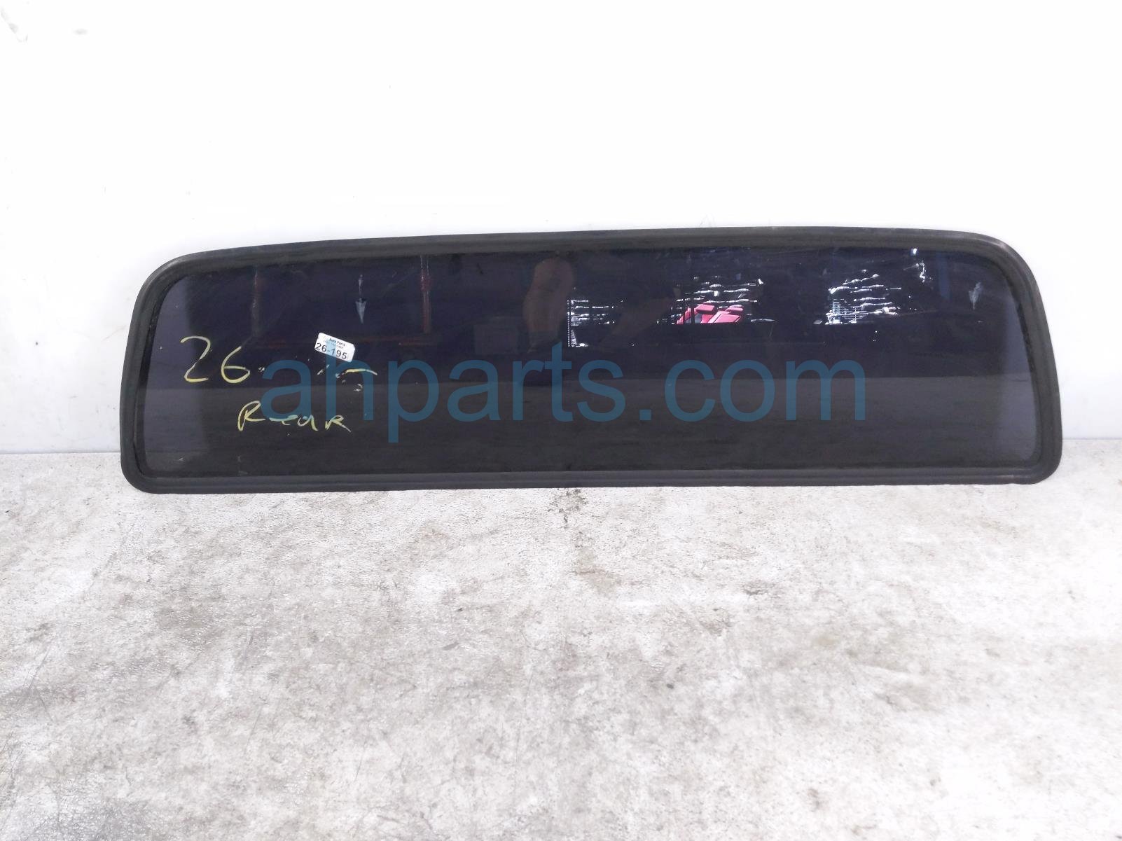2000 Toyota Tacoma Rear / Back Windshield Black Glass Fixed 64811 AD020 Replacement 2000 Toyota Tacoma Rear / Back Windshield Black Glass Fixed 64811 AD020 Replacement thumbnail