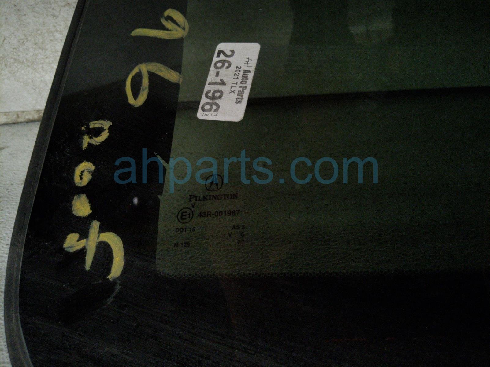 2021 Acura TLX Sunroof / Sun Roof Glass Window 70200 TGV A01 Replacement 2021 Acura TLX Sunroof / Sun Roof Glass Window 70200 TGV A01 Replacement thumbnail