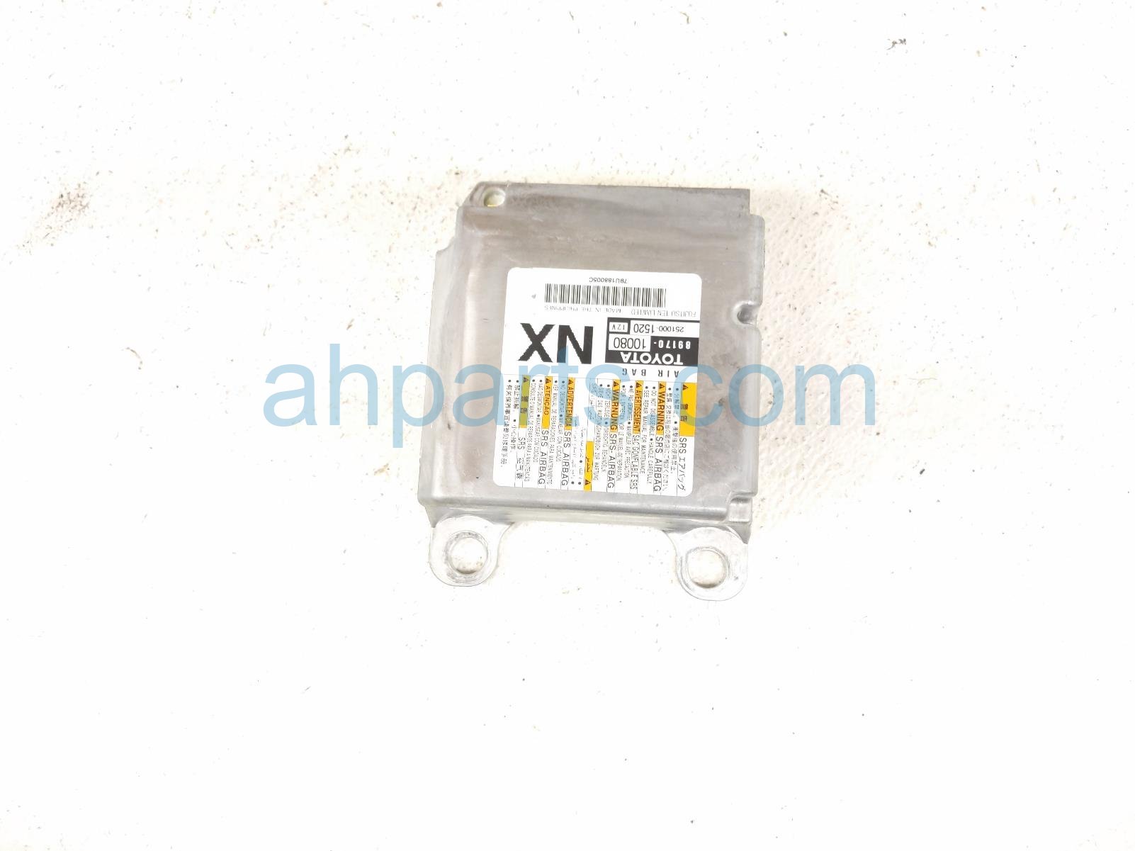 Toyota SRS AIRBAG COMPUTER - 0 BLOWN AB
